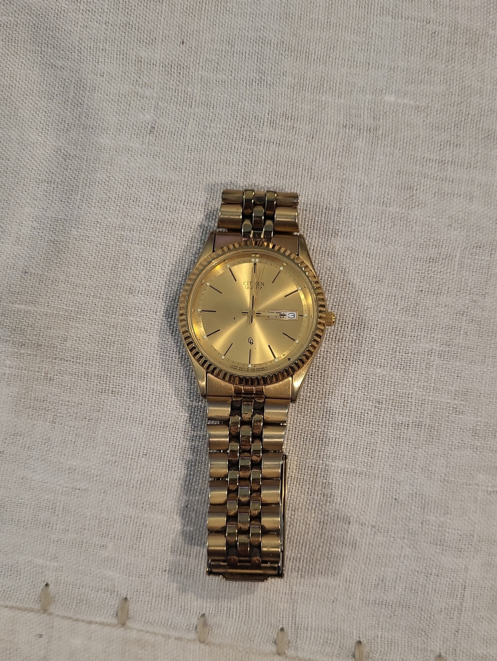 Citizen Gold-Tone Men’s Bracelet Watch
